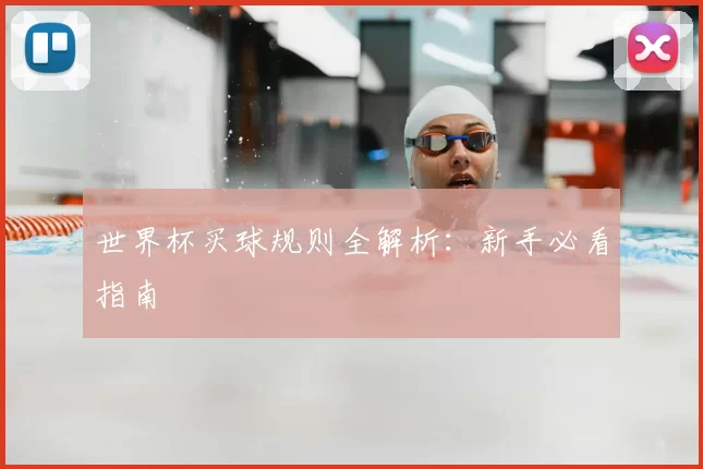 世界杯买球规则全解析：新手必看指南